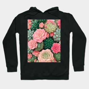 Enchanted Blooms pattern Hoodie